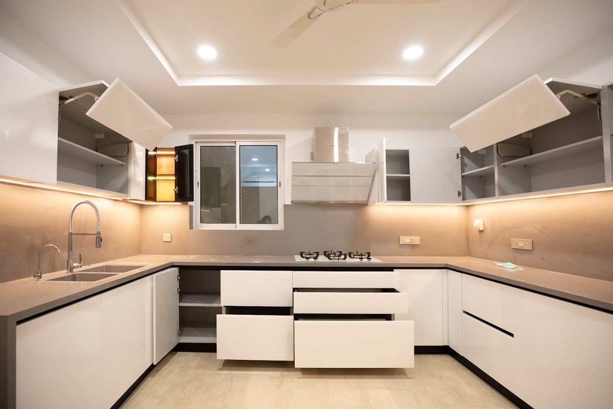 White kitchen